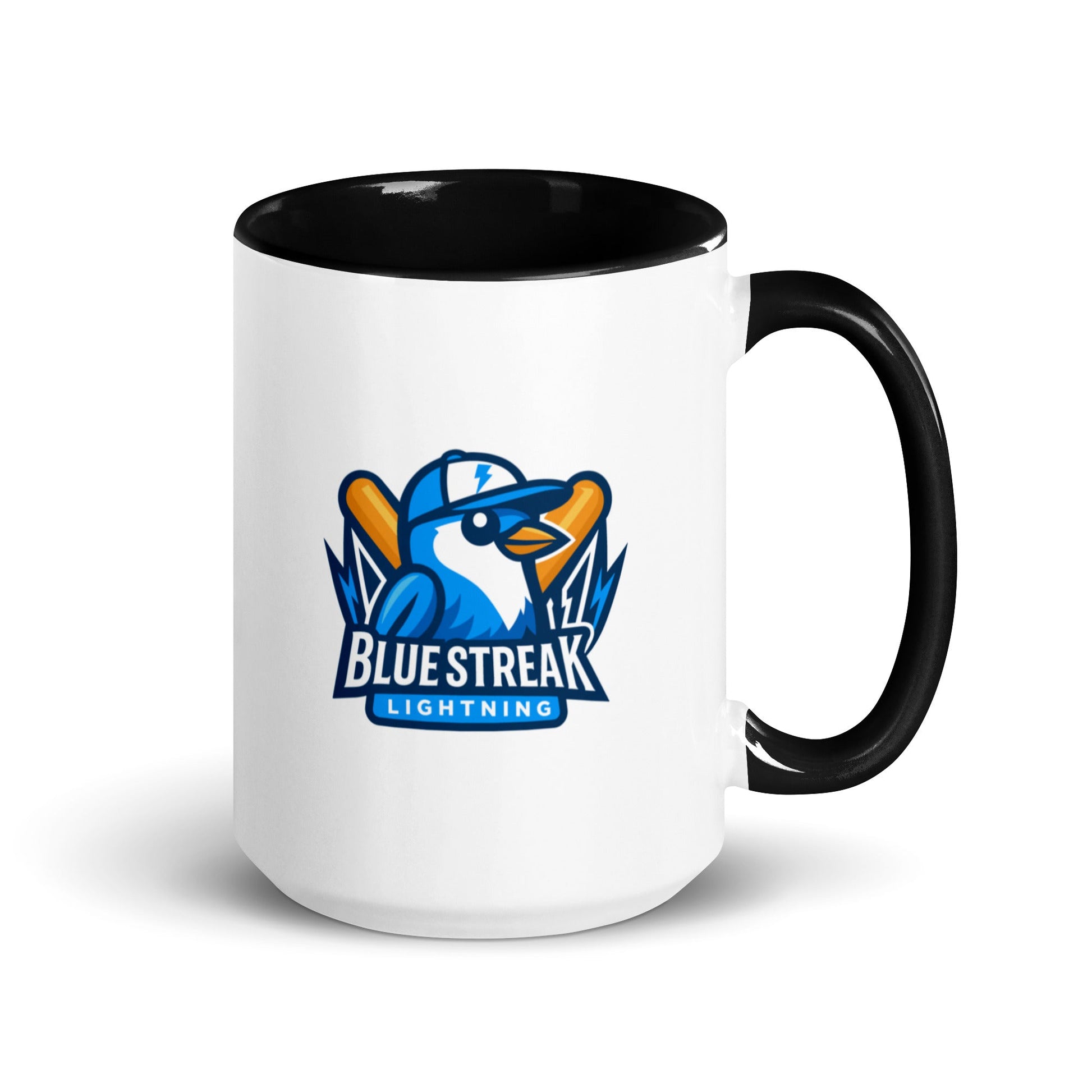 Coffee Mug | Blue Streak Lightning | Mascot Logo