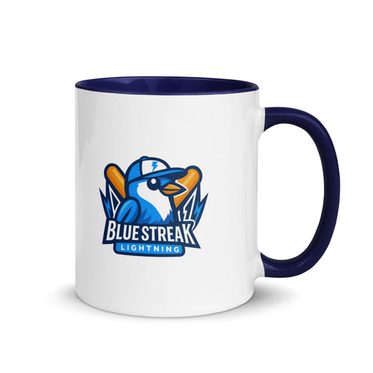 Coffee Mug | Blue Streak Lightning | Mascot Logo