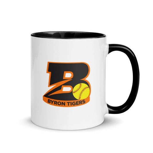 Coffee Mug | Byron High School Softball | Softball Logo