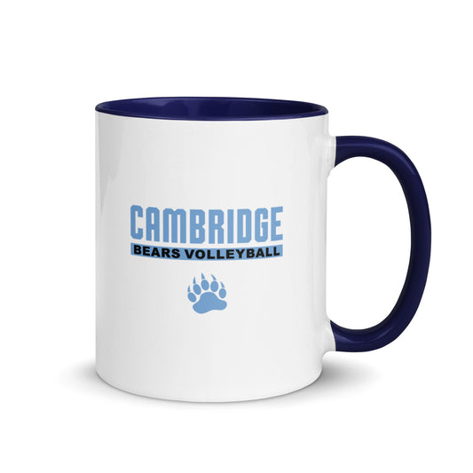 Coffee Mug | Cambridge Volleyball | Script Paw Logo