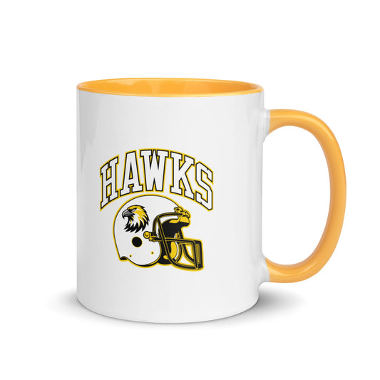 Coffee Mug | Cardinal Ohara Hawks | Football Helmet Logo