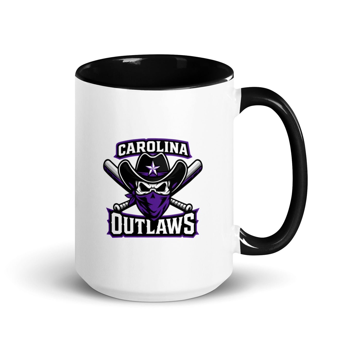Coffee Mug | Carolina Outlaws Baseball | Crest Logo