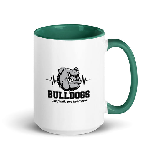 Coffee Mug | Celina Recreational Football Black | Bulldogs Crest Logo