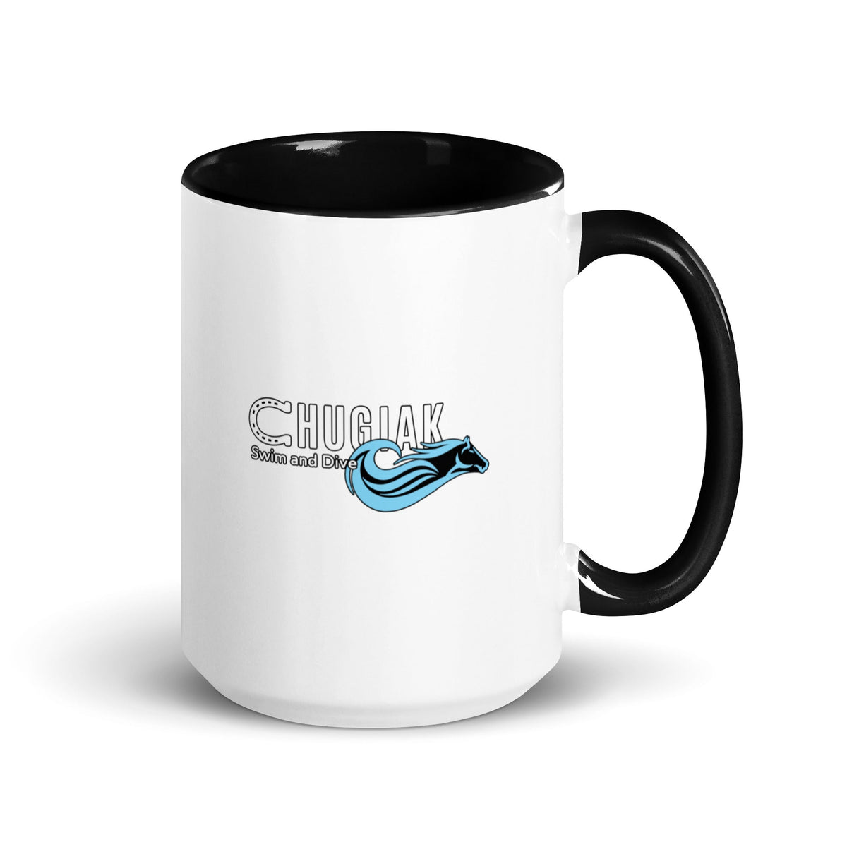 Coffee Mug | Chugiak Mustang Swim & Dive | Emblem Logo