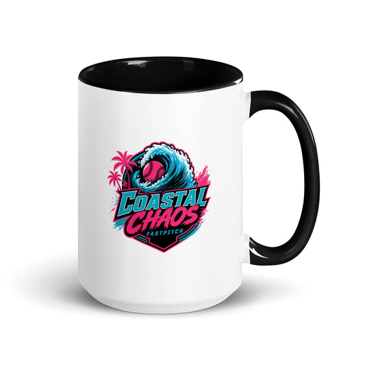 Coffee Mug | Coastal Chaos Fastpitch | Emblem Logo