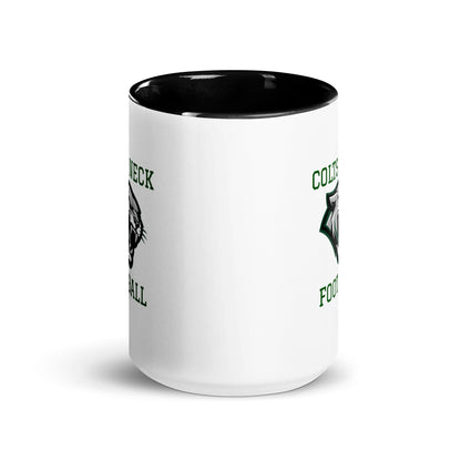 Coffee Mug | Colts Neck Cougars | Youth Tackle Football (AYF) | Green Predator Logo