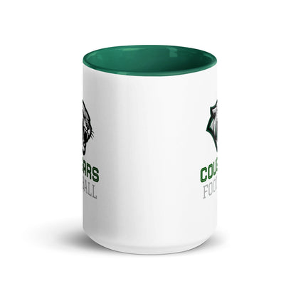 Coffee Mug | Colts Neck Cougars | Youth Tackle Football (AYF) | Strike Mascot Logo