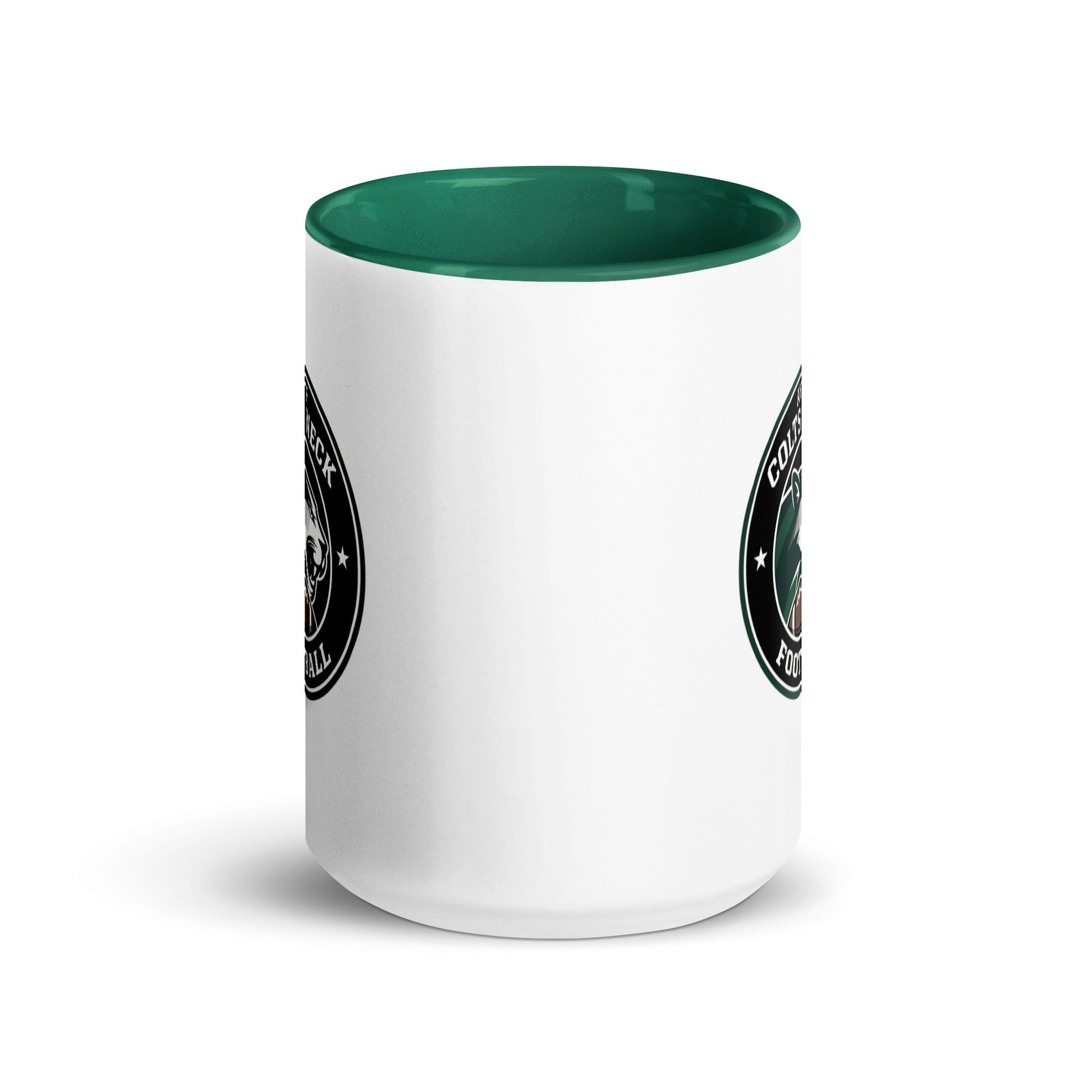 Coffee Mug | Colts Neck Cougars | Youth Tackle Football (AYF) | Varsity Badge Logo