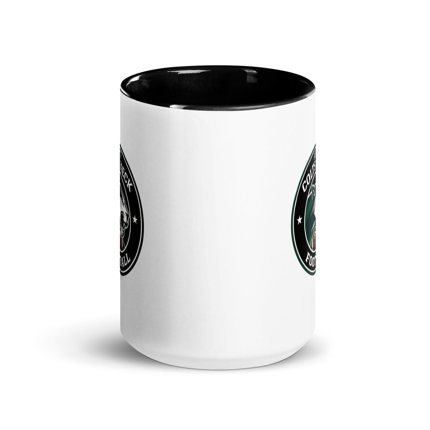 Coffee Mug | Colts Neck Cougars | Youth Tackle Football (AYF) | Varsity Badge Logo