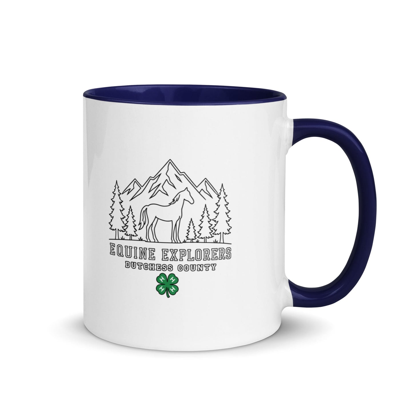 Coffee Mug | Equine Explorers | Dutchess Crest Trailblazers Logo