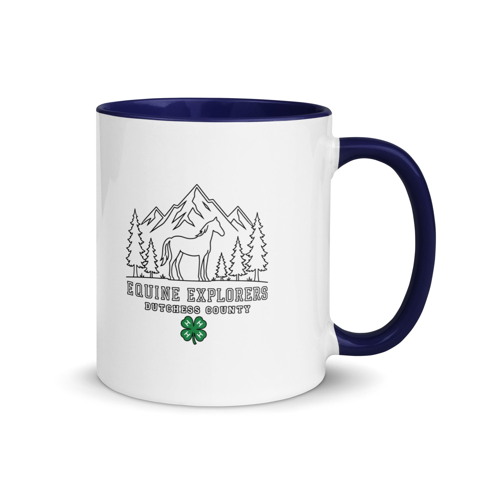 Coffee Mug | Equine Explorers | Dutchess Crest Trailblazers Logo