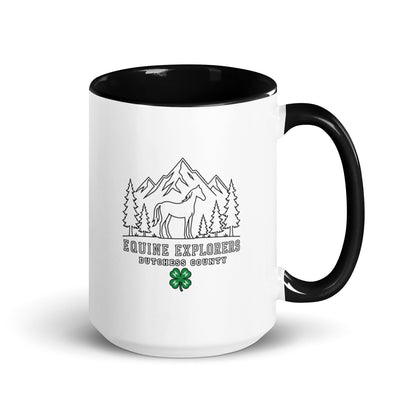 Coffee Mug | Equine Explorers | Dutchess Crest Trailblazers Logo