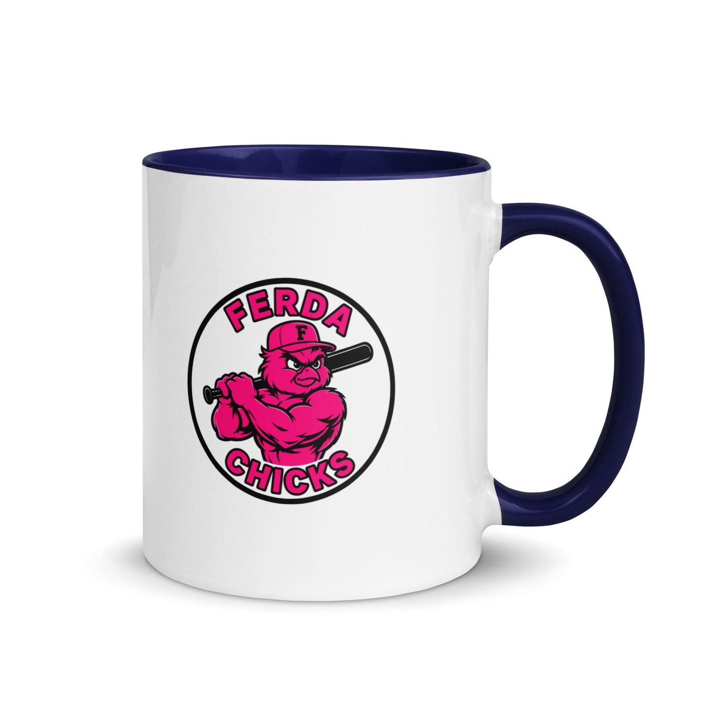 Coffee Mug | FerDa Chicks | Badge Logo