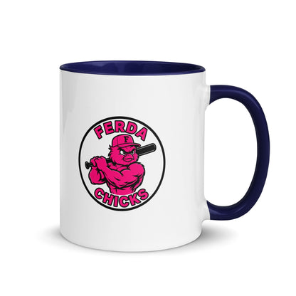 Coffee Mug | FerDa Chicks | Badge Logo