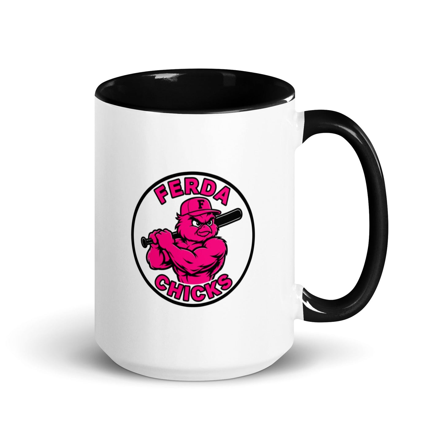 Coffee Mug | FerDa Chicks | Badge Logo