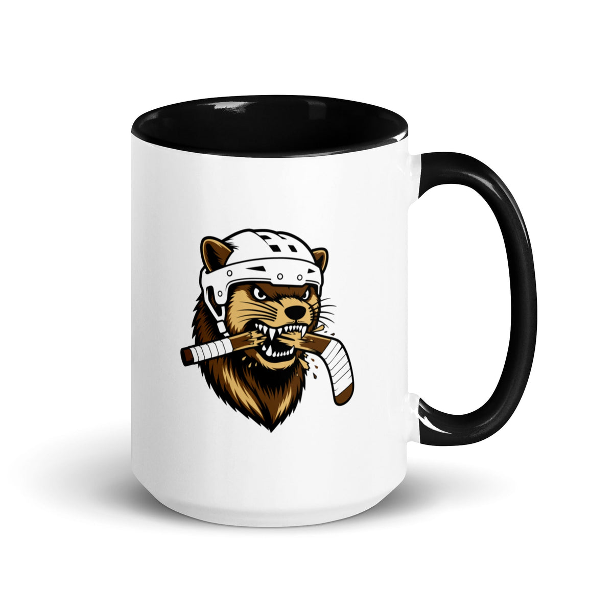 Coffee Mug | Fighting Mongooses Hockey Club | Mascot Logo