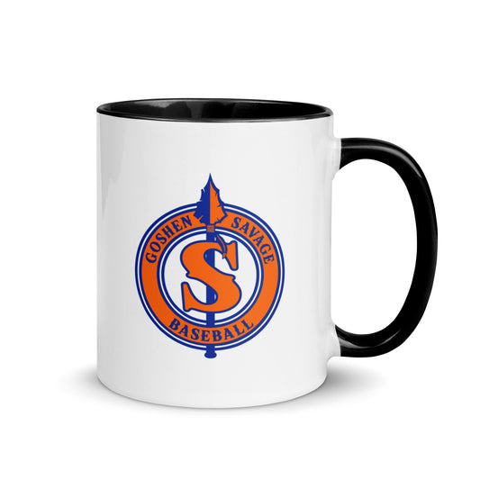 Coffee Mug | Goshen Savage Baseball | Badge Logo