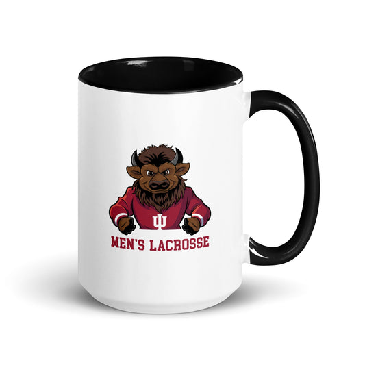 Coffee Mug | Indiana University Lacrosse | Mascot Logo