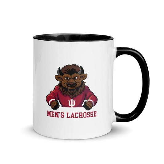 Coffee Mug | Indiana University Lacrosse | Mascot Logo