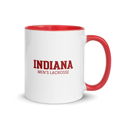 Coffee Mug | Indiana University Lacrosse | Script Logo