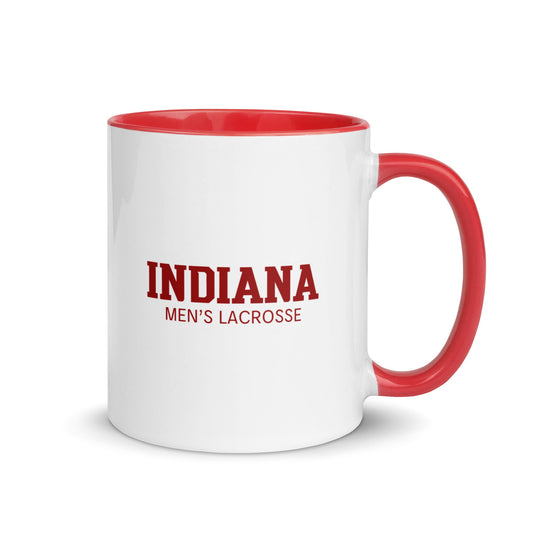 Coffee Mug | Indiana University Lacrosse | Script Logo