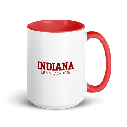 Coffee Mug | Indiana University Lacrosse | Script Logo