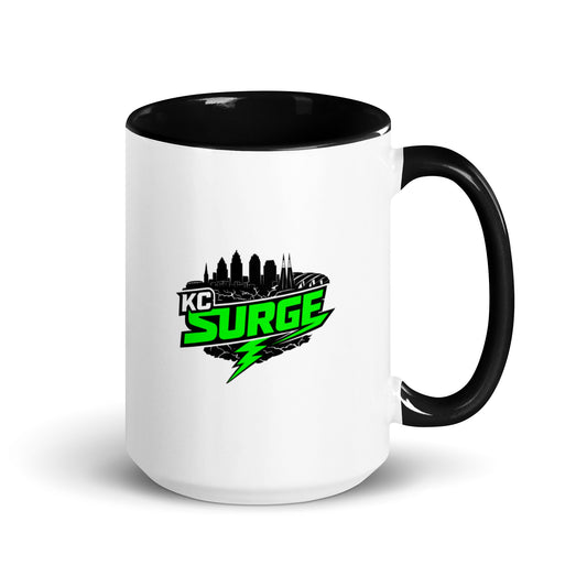Coffee Mug | Kansas City Surge | Neon Skyline Logo
