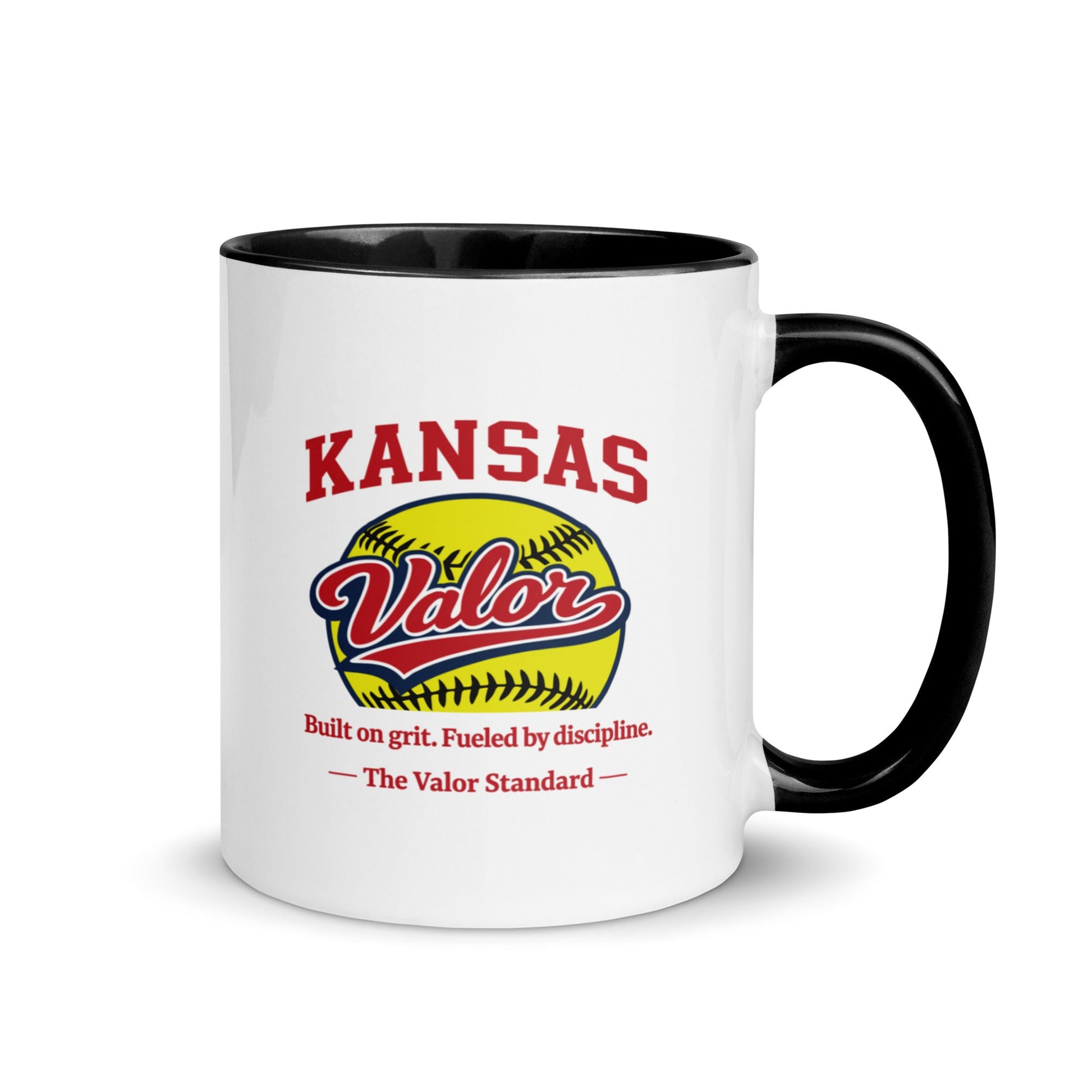 Coffee Mug | Kansas Valor Fan Gear | The Standard Logo