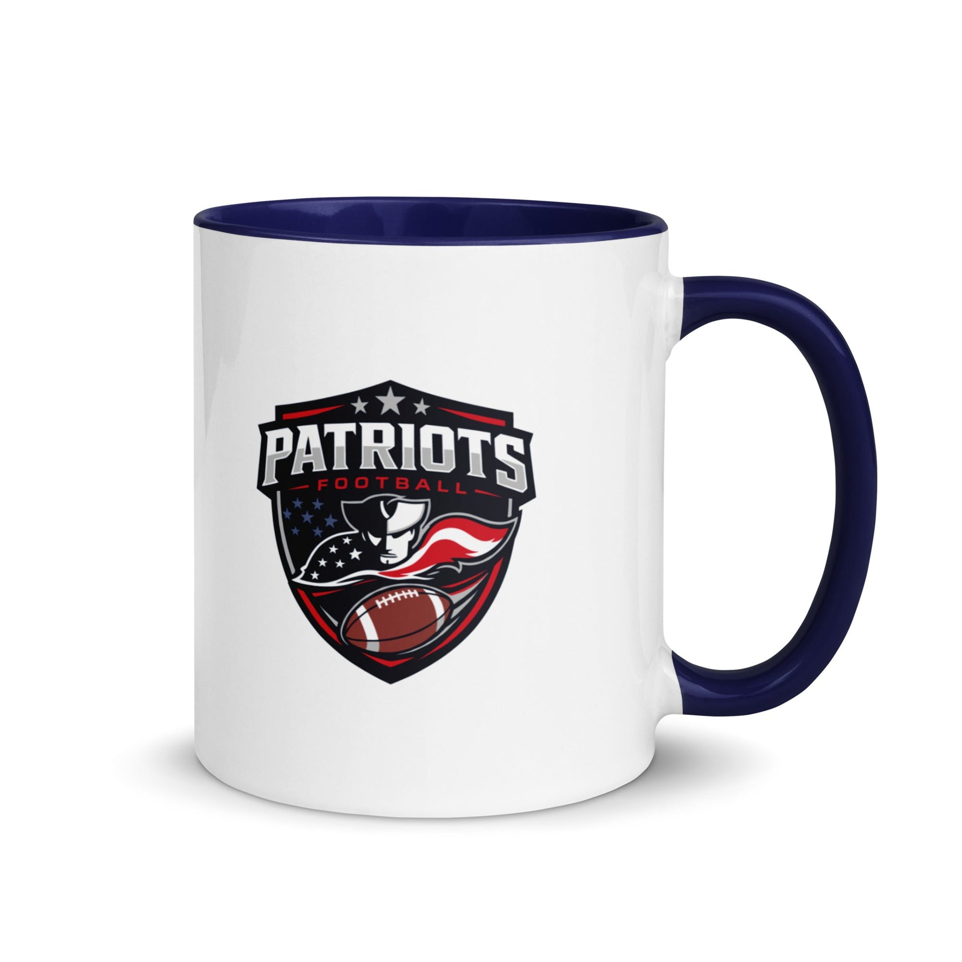 Coffee Mug | LFMS Athletics | Patriots Football Logo