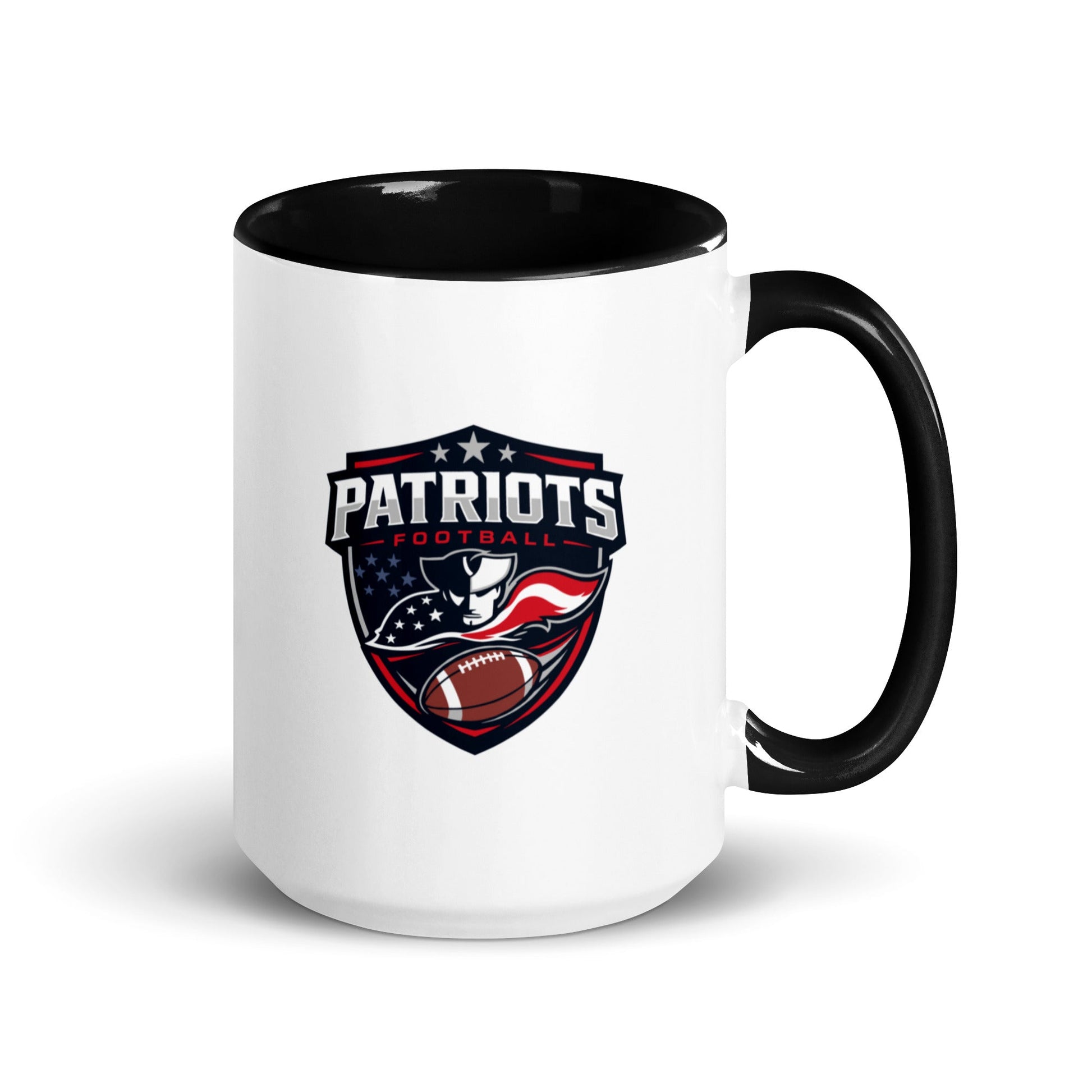 Coffee Mug | LFMS Athletics | Patriots Football Logo