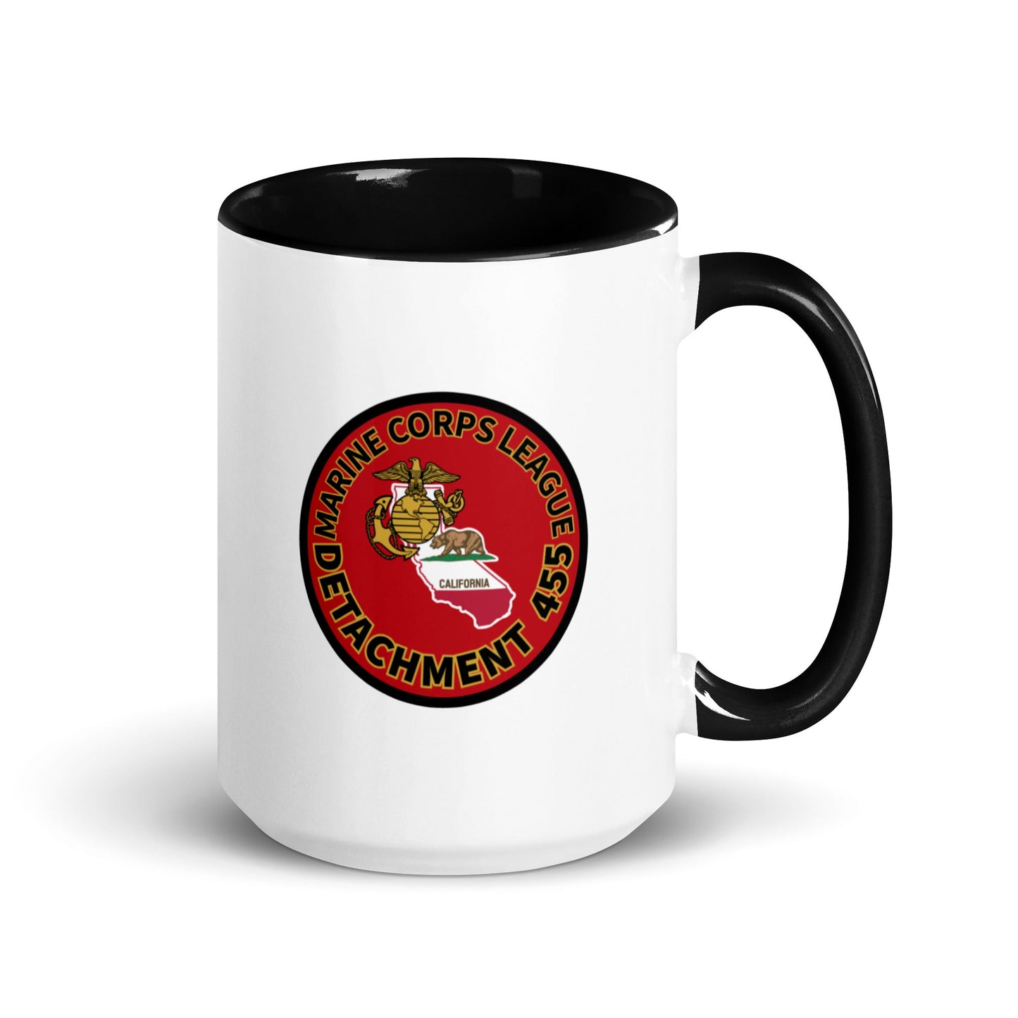 Coffee Mug | Marine Corps League kings County Det 455 | Badge Logo