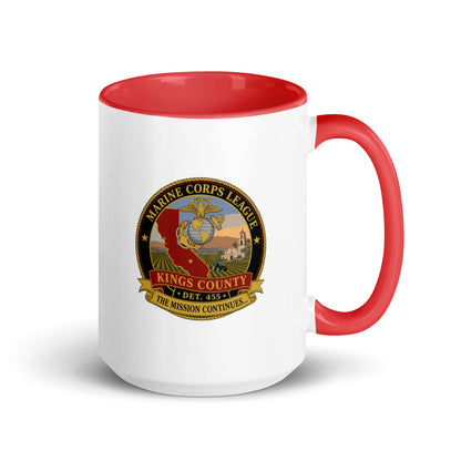 Coffee Mug | Marine Corps League kings County Det 455 | Shield Logo