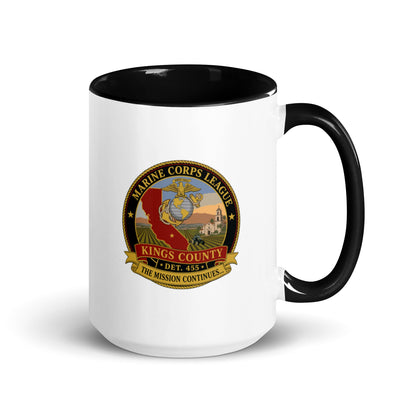 Coffee Mug | Marine Corps League kings County Det 455 | Shield Logo