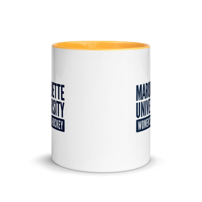 Coffee Mug | Marquette University Women's Hockey | Modern Script Logo