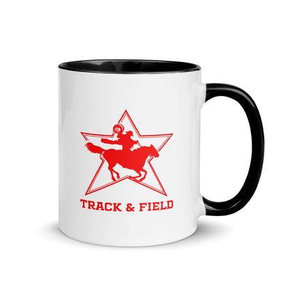 Coffee Mug | North Lake Track and Field | Cowboy T&F Logo