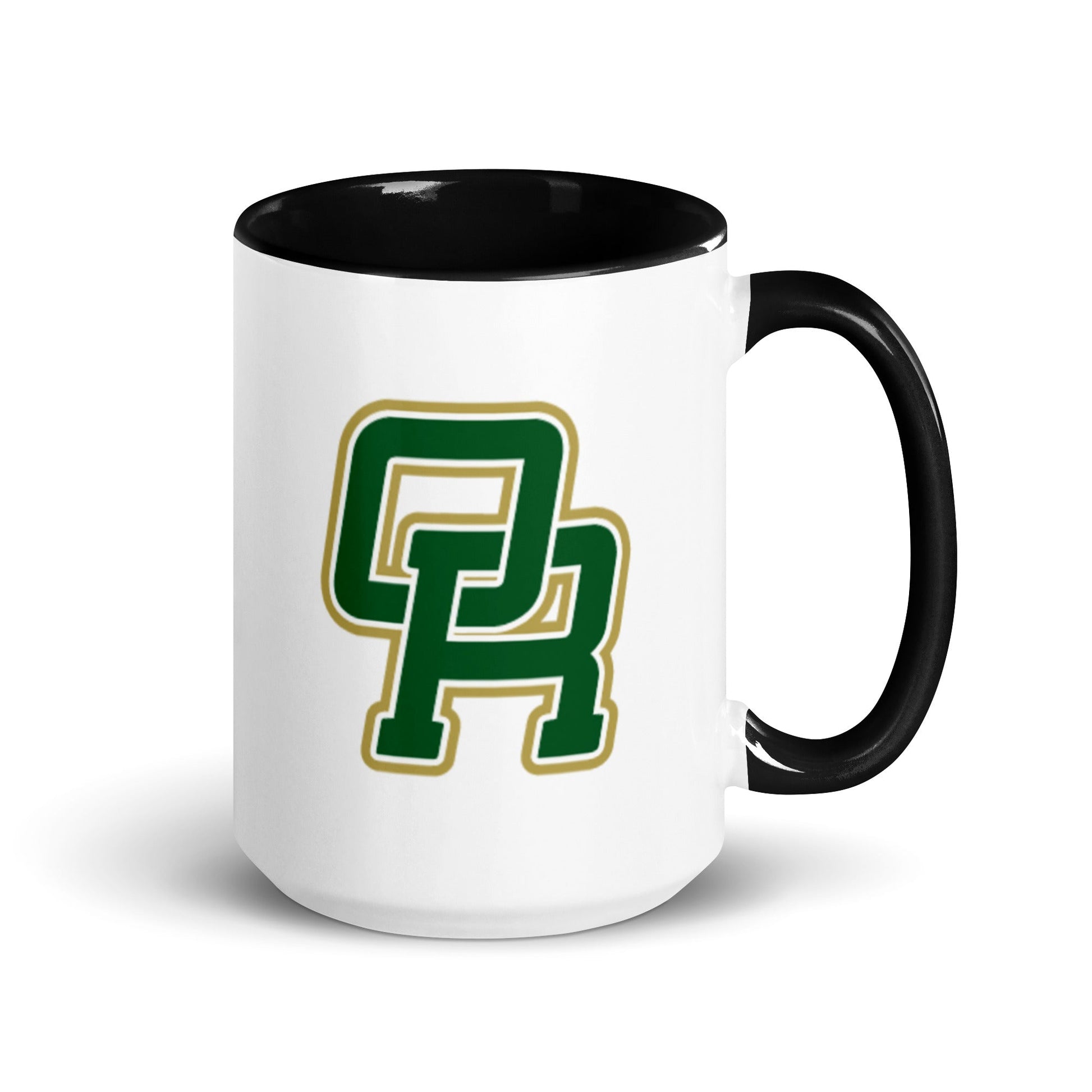Coffee Mug | Oakridge Flag Football | Varsity Interlock Logo