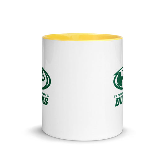 Coffee Mug | Odessa Girls Lacrosse | Ducks Green Logo