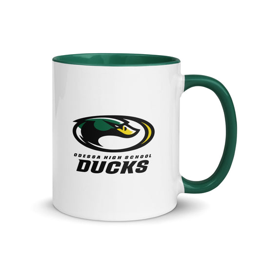 Coffee Mug | Odessa Girls Lacrosse | ODH Ducks Logo