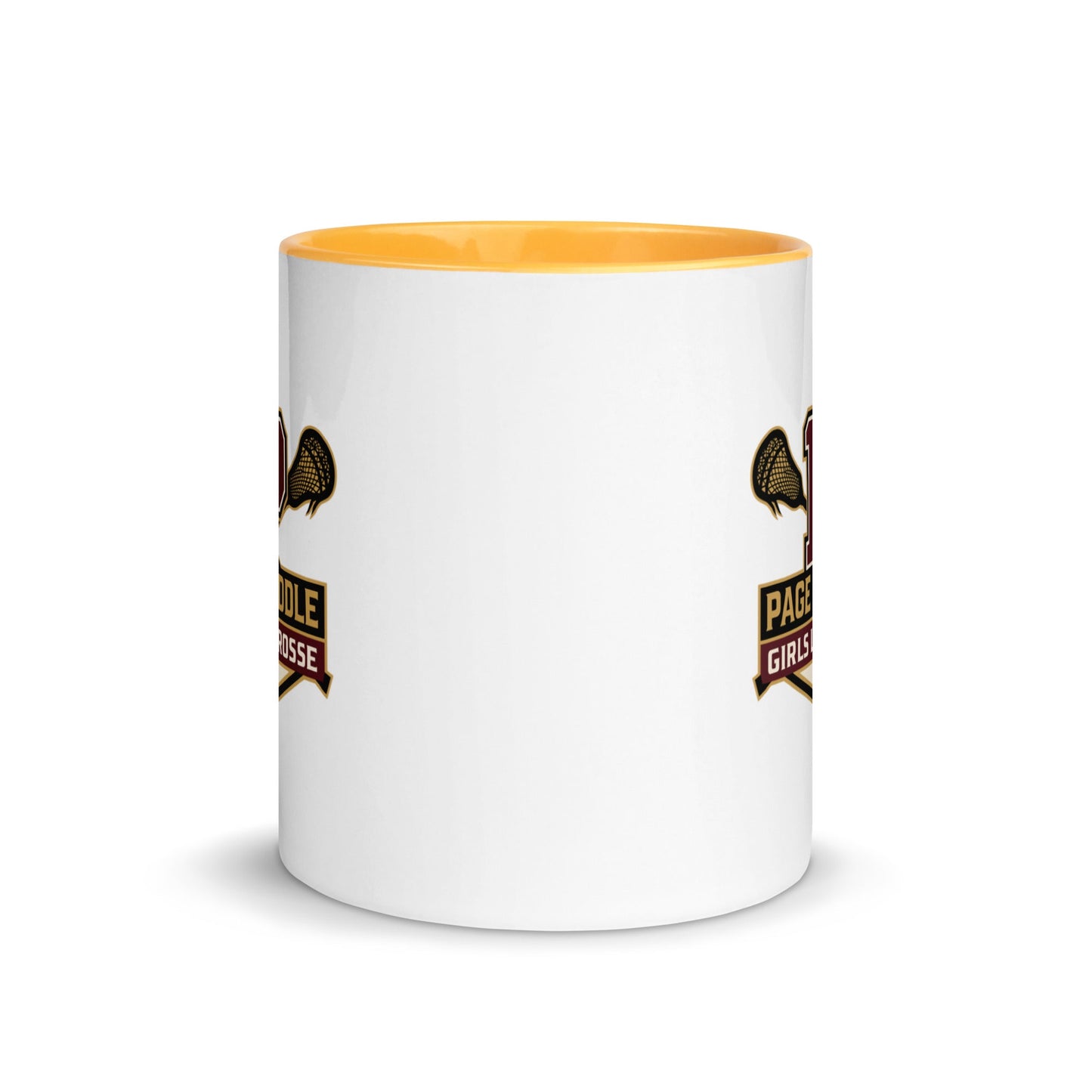 Coffee Mug | Page Middle Girls Lacrosse | Block P Logo