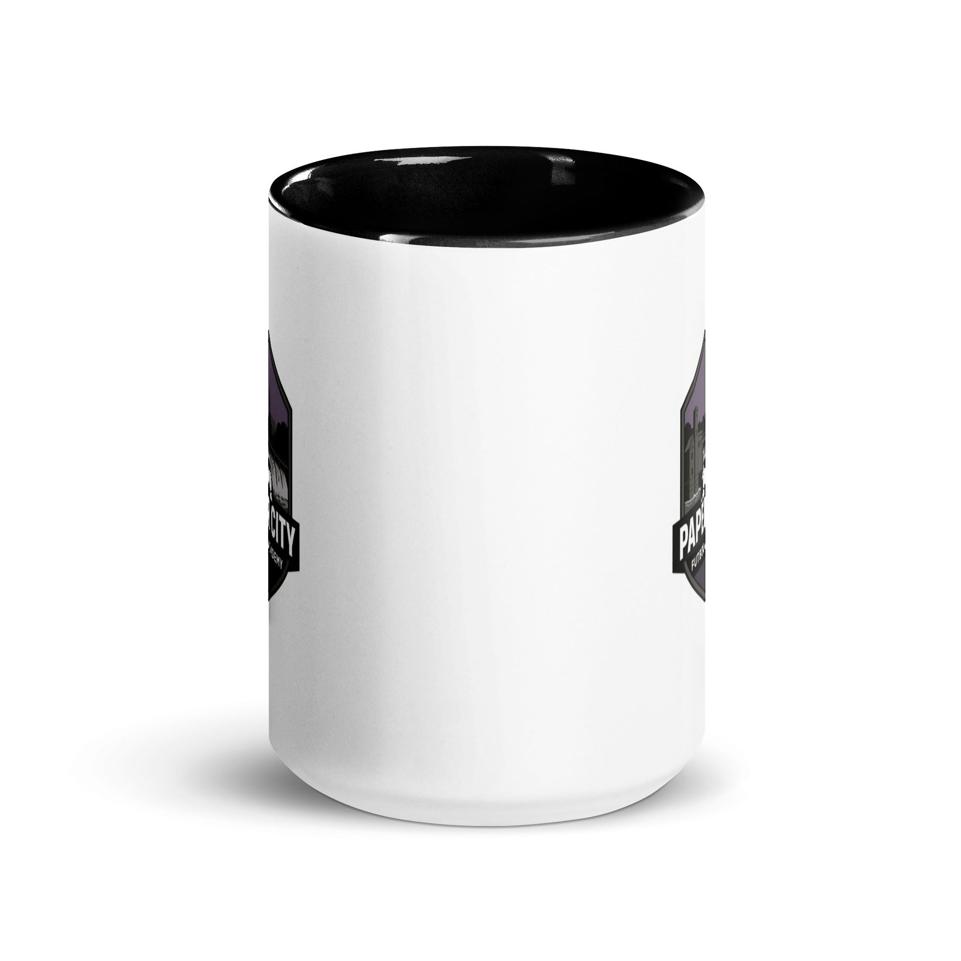 Coffee Mug | Paper City Futbol Academy | Vanguard Shield Logo