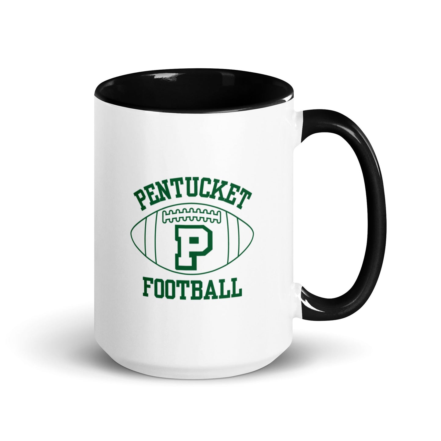 Coffee Mug | Pentucket Youth Football and Cheer | Varsity Badge Logo