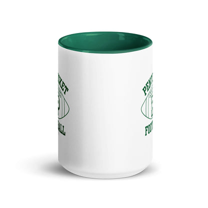 Coffee Mug | Pentucket Youth Football and Cheer | Varsity Badge Logo