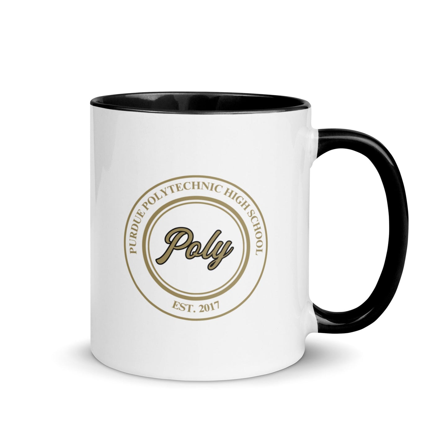 Coffee Mug | Purdue Polytechnic High School | Poly Seal Logo