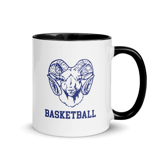 Coffee Mug | Rensselaer Rams | Basketball Logo