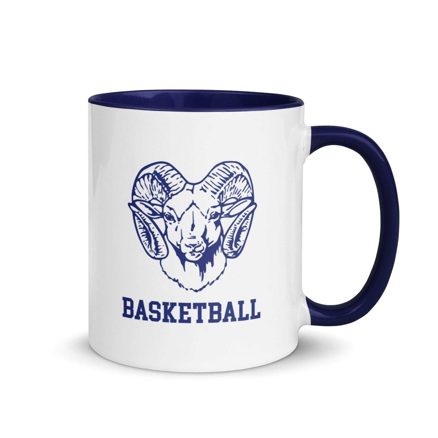 Coffee Mug | Rensselaer Rams | Basketball Logo