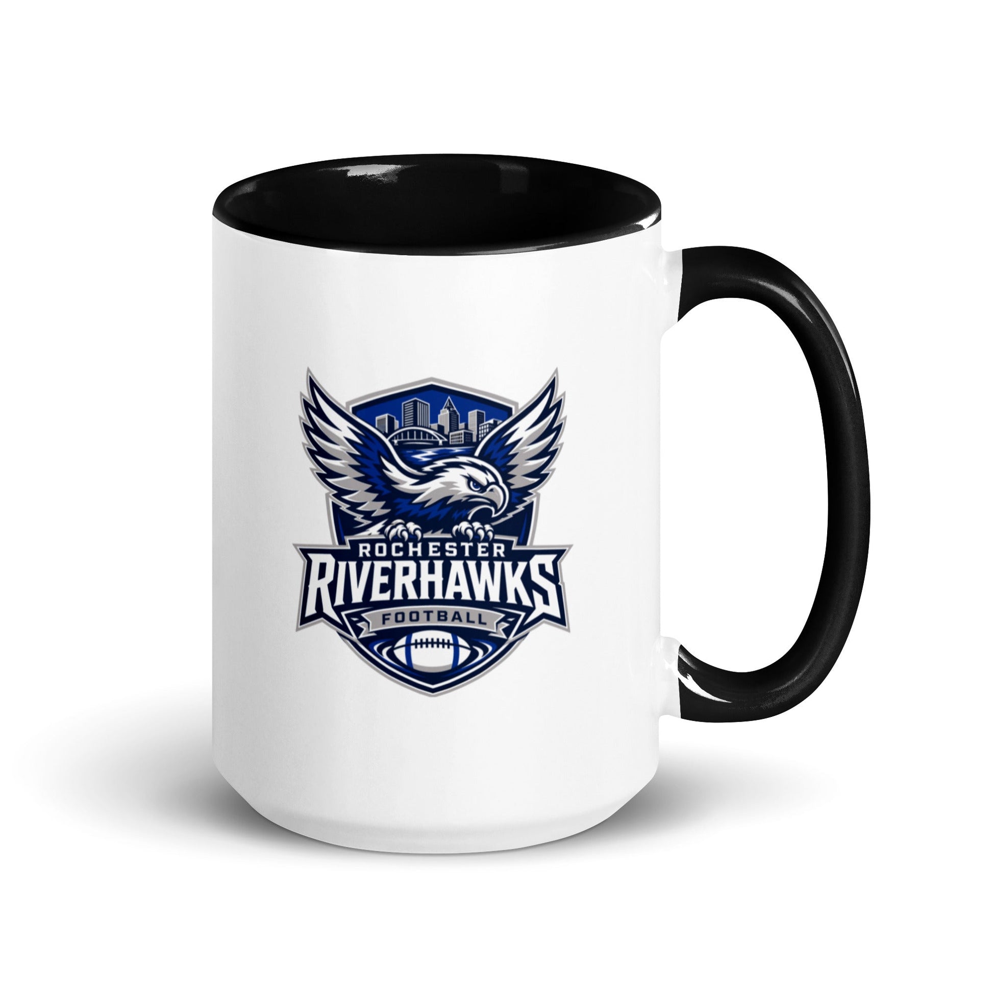 Coffee Mug | Rochester Riverhawks | Shield Logo