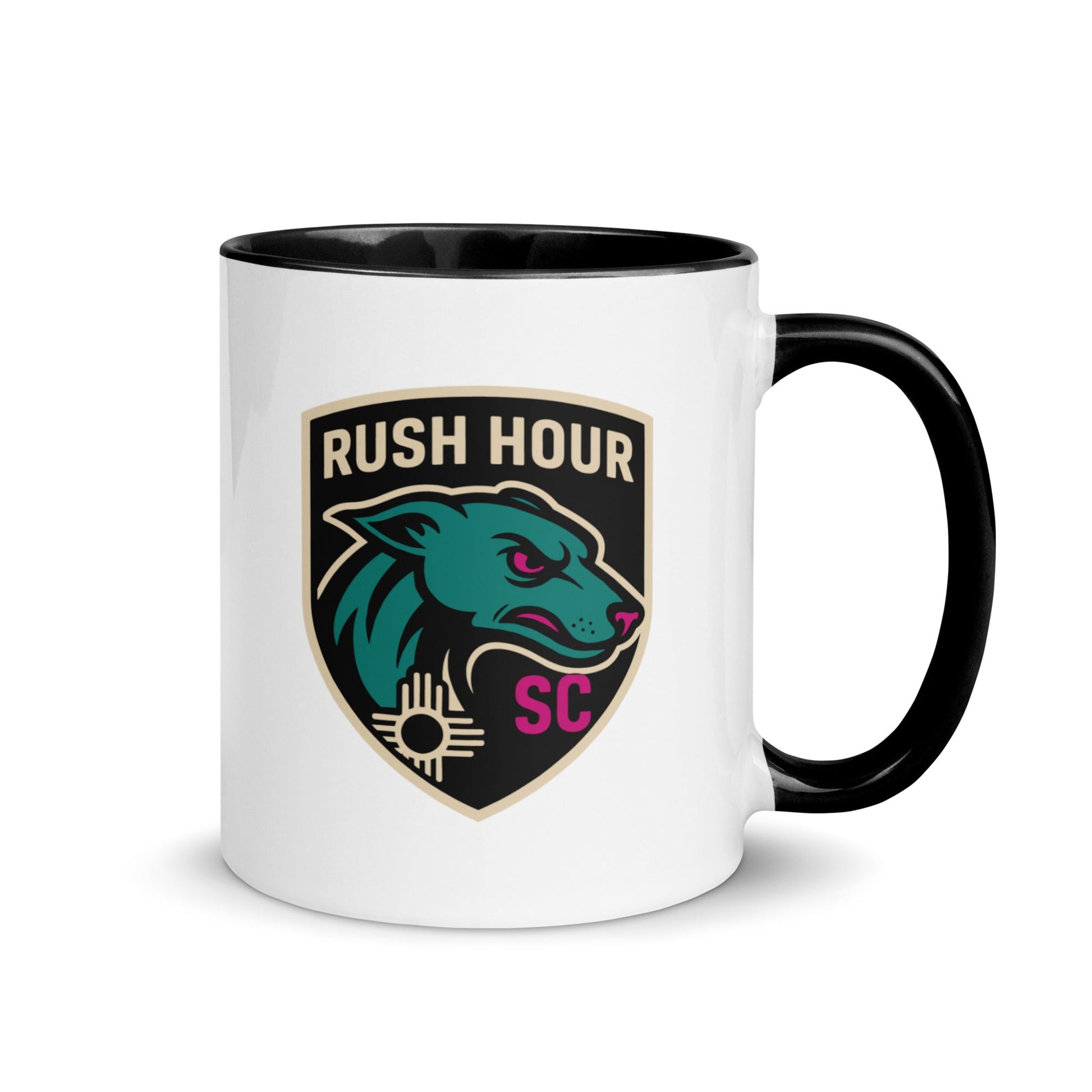 Coffee Mug | Rush Hour | Badge Logo