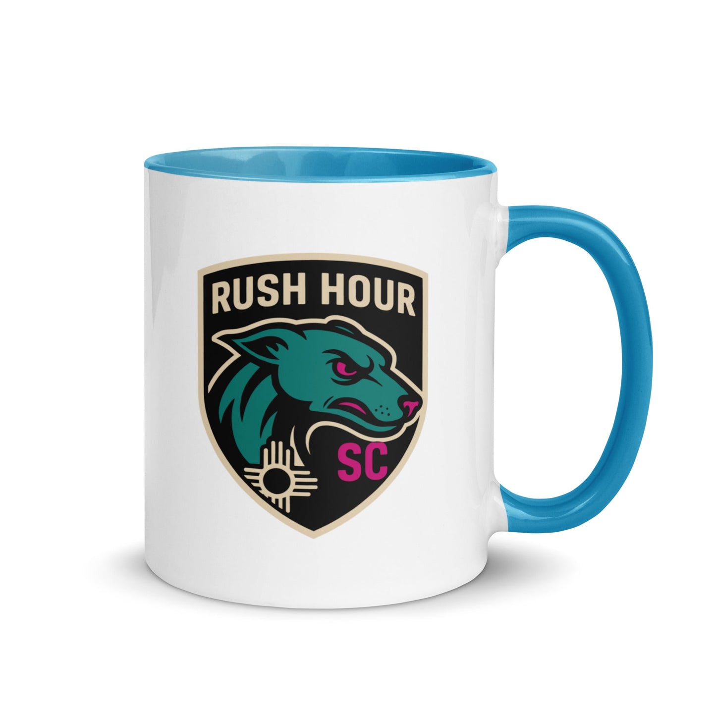 Coffee Mug | Rush Hour | Badge Logo