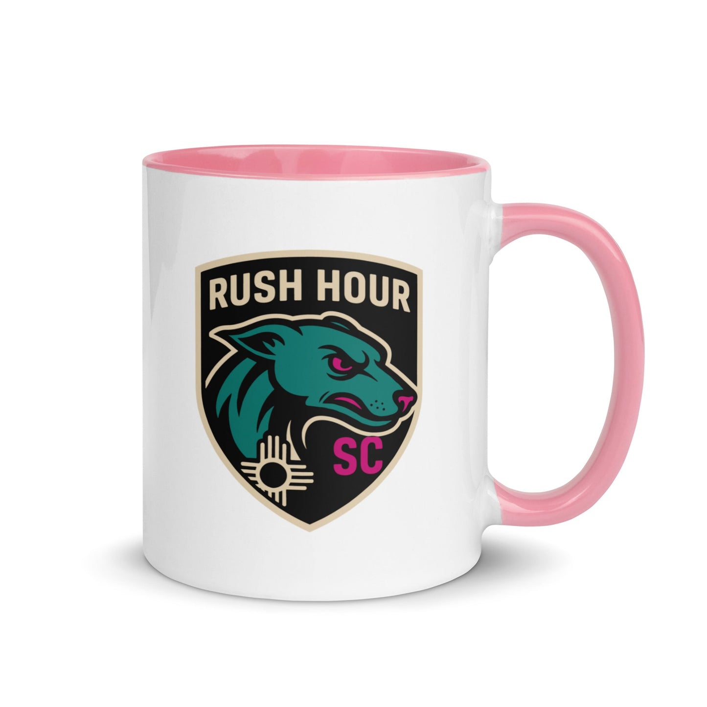 Coffee Mug | Rush Hour | Badge Logo