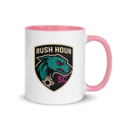 Coffee Mug | Rush Hour | Badge Logo